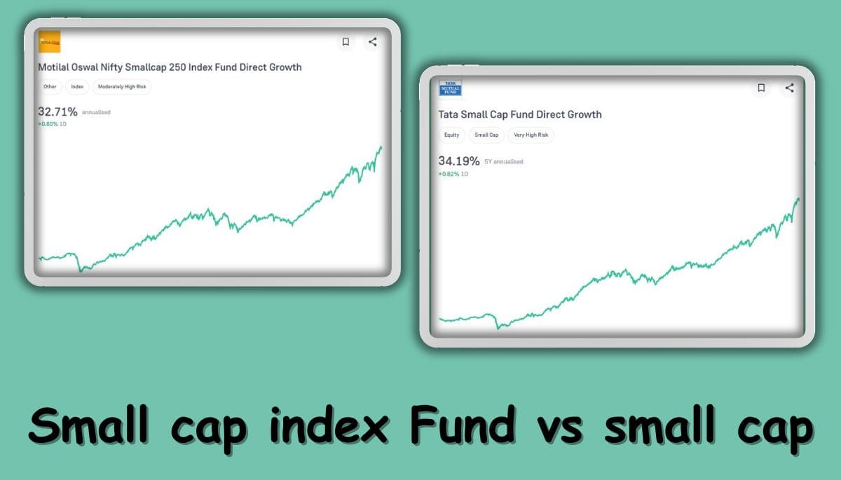 Small cap index Fund vs small cap Fund